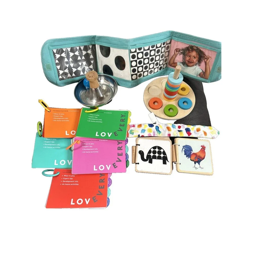 Lovevery Mixed Montessori Toy Bundle Lot With 5 Play Guides Baby Development